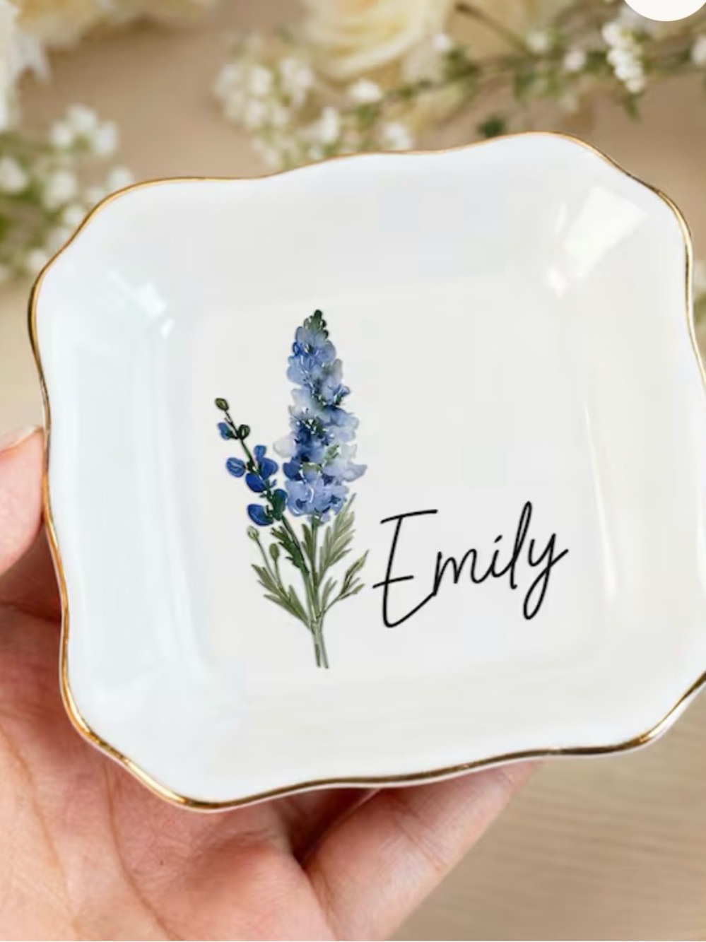 “ DO NOT BUY”. “ this is Reserved for @shopeunoia“. Personalized jewelry holder - Picture 1 of 1